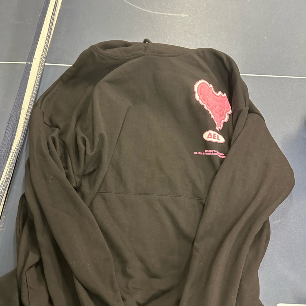 Black alferic eden hoodie